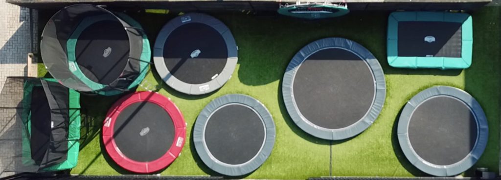 trampoline testen uitproberen winkel