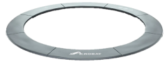 Trampolinerand Akrobat Primus Flat 305 Antraciet