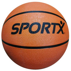Basketbal SportX - 24 cm - oranje - maat 7