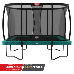 BERG Ultim Champion Regular 330 groen + Safety Net Deluxe ACTIE
