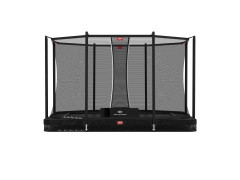 BERG Ultim Favorit InGround 330 zwart + Safety Net Comfort