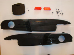 BERG Rally skelter - Kettingkast zwart