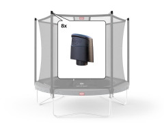 BERG Safety Net Comfort - Dop voor bovenpaal veiligheidsnet (set met 8 doppen)