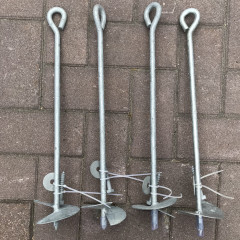 Grondanker voor schommel of speeltoestel