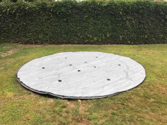 Afdekhoes trampoline Akrobat Flat to the Ground 365 cm