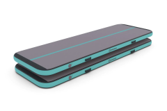 Set van 2 12SPRINGS Airtracks 300, W100 Standaard incl. triangle connector, Mintgroen