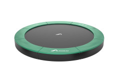 Akrobat Orbit Flat to the Ground trampoline 430 cm Groen