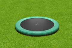 Akrobat Orbit inground trampoline 430 Groen (zonder veiligheidsnet)