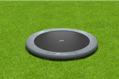 Akrobat Orbit inground trampoline 365 Antraciet (zonder veiligheidsnet)