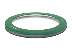Randkussen, AKROBAT, ORBIT, INGROUND, 430cm, Donkergroen