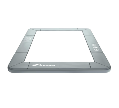 Trampolinerand Akrobat Orbit Op Poten 305x183 antraciet
