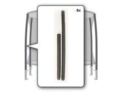 BERG Safety Net DeLuxe - Set schuimdelen (t.b.v. palen veiligheidsnet trampoline)