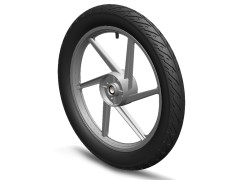 BERG Gran Tour Racer Wiel 6-spaaks grijs 2.75x17 rechts