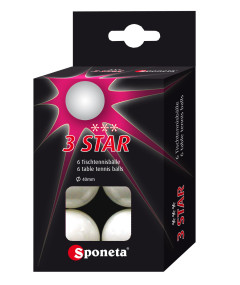 Sponeta tafeltennisballetjes 3 ster