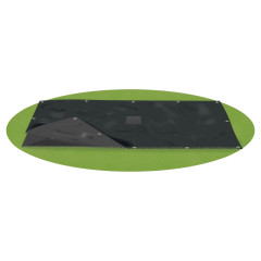 Etan UltraFlat trampoline beschermhoes 294 x 366 cm zwart
