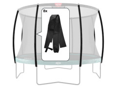 BERG Safety Net Deluxe - Paalhoezen (voor palen trampoline veiligheidsnet) - set 8 stuks