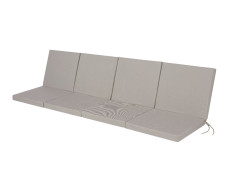Tuinmeubel 4-zitskussen 220 x 48 cm taupe