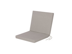 Tuinstoelkussen 57 x 48 cm taupe
