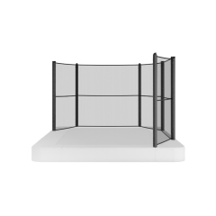 Akrobat half veiligheidsnet 380 x 250cm primus/orbit zonder palen