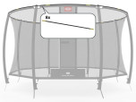 BERG Safety Net Deluxe - Hoepelset 270