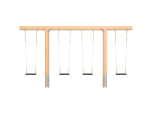Dubbele schommel + dubbele oversteek Modernplay regular