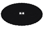 Springdoek voor Elfje 300 trampoline (72 ogen, veerlengte: 175 mm)