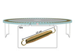 BERG Trampolineveren Favorit Goldspring Solo - 19 cm (doosje 10 stuks)