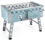 Weerbestendige kickertafel FAS Rainbow CP - muntsysteem & afgedekt speelveld