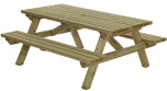 Picknicktafel 6 personen Talen (180x160cm)