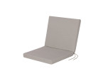 Tuinstoelkussen 57 x 48 cm taupe