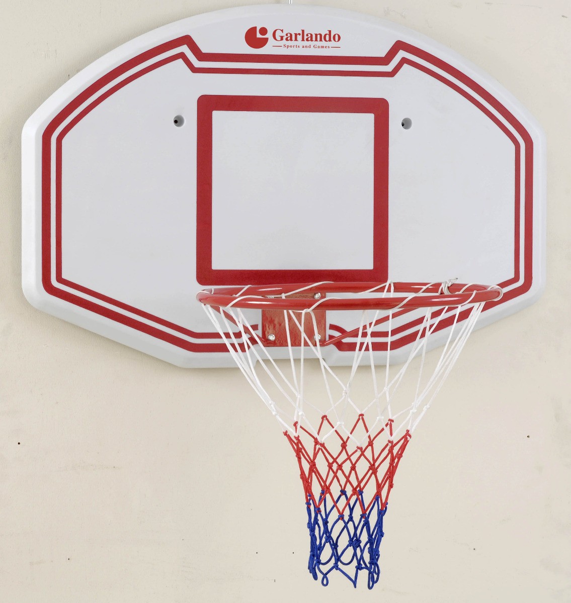 Nest Dapper Fruitig Basketbalbord Garlando Boston (91 x 61 cm, ring diameter 45 cm) | Van Ee  Buitenspeelgoed