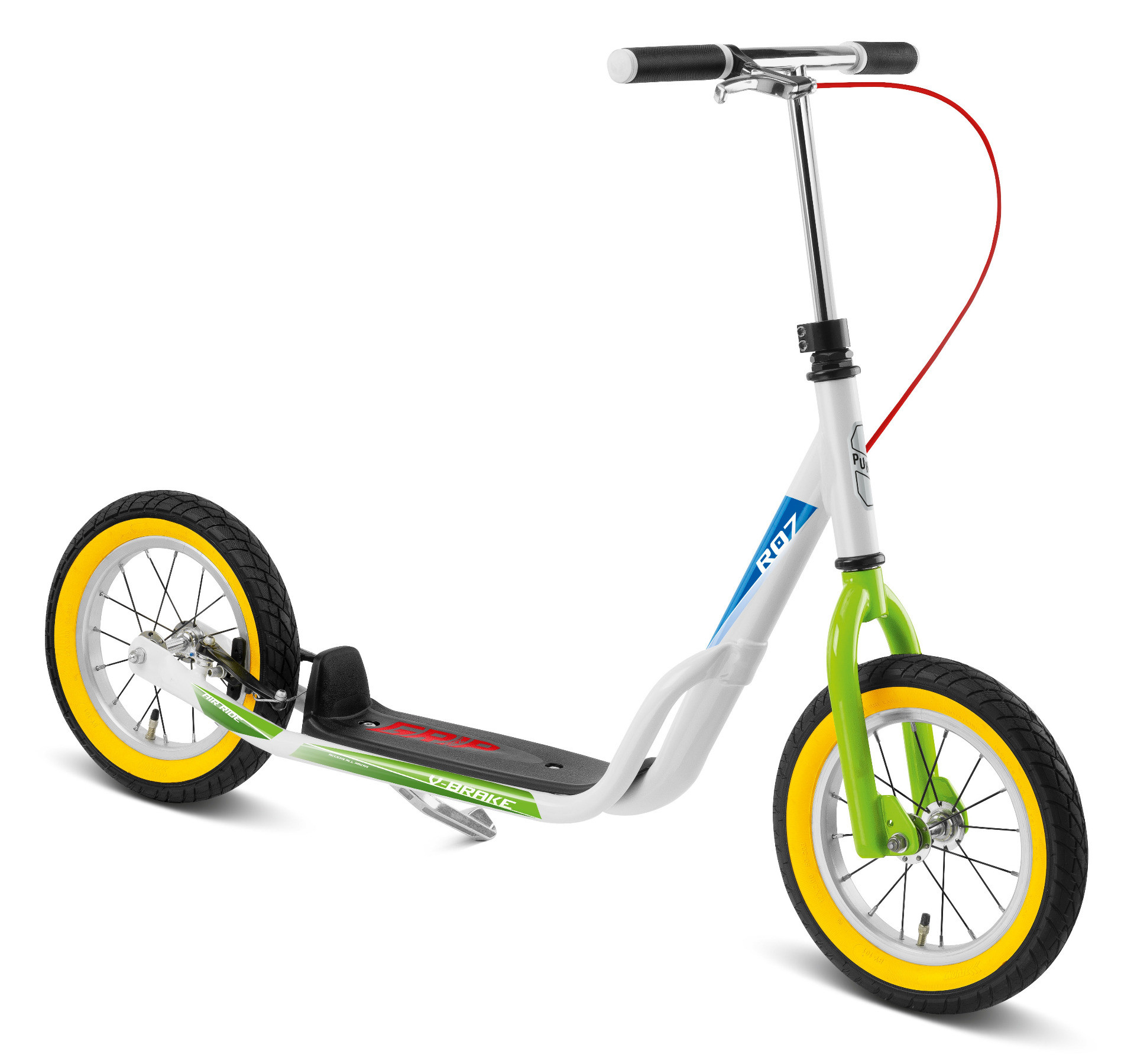 Puky Step R07 L wit/kiwi | Van Ee Buitenspeelgoed