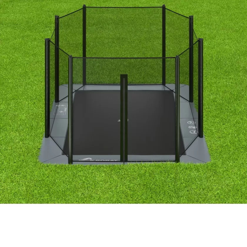 het ergste ondergoed hangen Akrobat Orbit Flat to the Ground trampoline 380x250 cm + net | Van Ee  Buitenspeelgoed