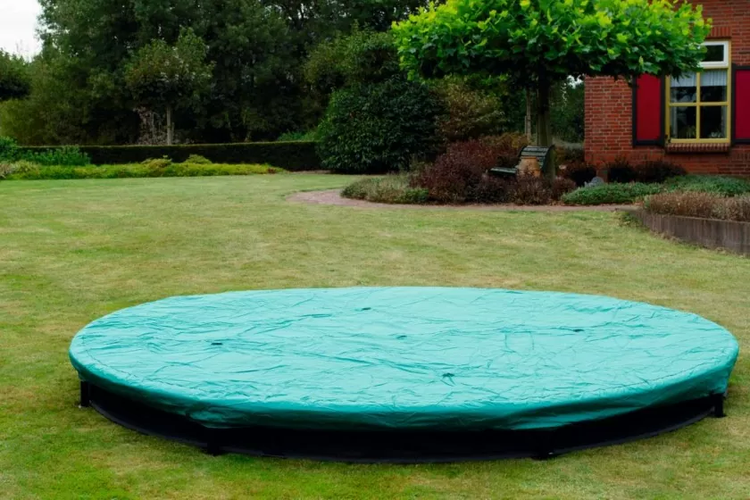 Mevrouw Plenaire sessie Bel terug BERG trampoline afdekhoes Extra groen 270 | Van Ee Buitenspeelgoed