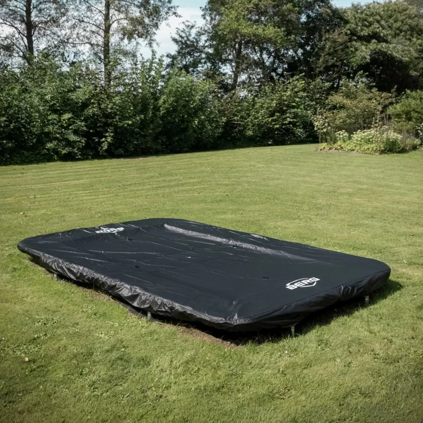 Bevoorrecht kalkoen Monet Berg trampoline afdekhoes Extra 430 zwart | Van Ee Buitenspeelgoed