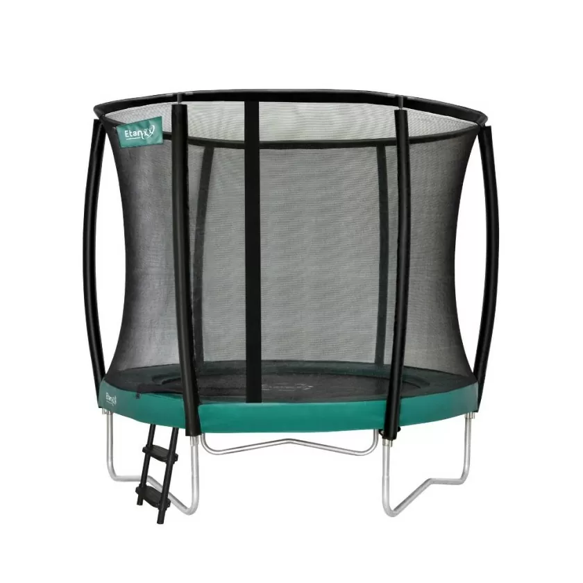 Beschietingen Invloedrijk Beurs Etan Premium 08 trampoline (244 cm) + net | Van Ee Buitenspeelgoed