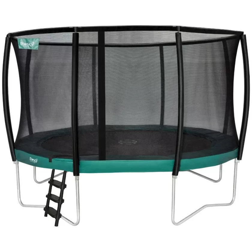 Verdragen Raad bioscoop Etan Premium 14 trampoline (427 cm) + net | Van Ee Buitenspeelgoed