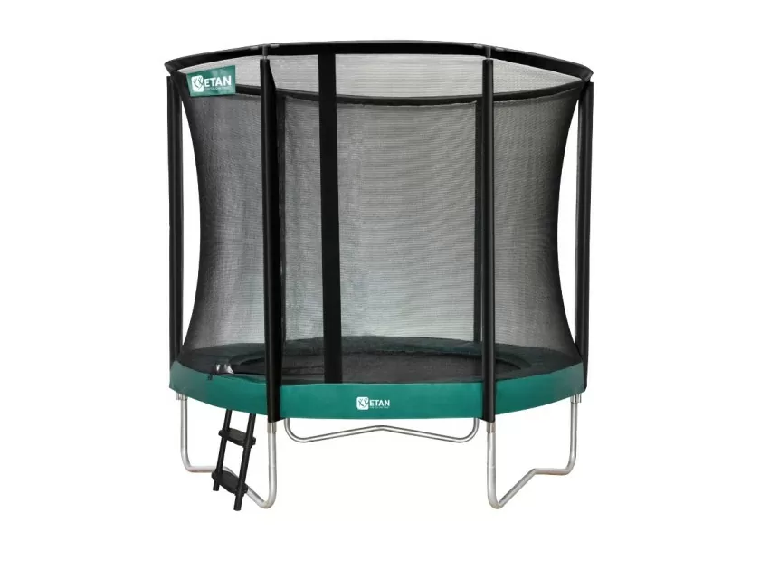 experimenteel Megalopolis Duplicatie Etan Premium 08 trampoline (244 cm) + net | Van Ee Buitenspeelgoed