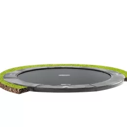 Flatground trampoline