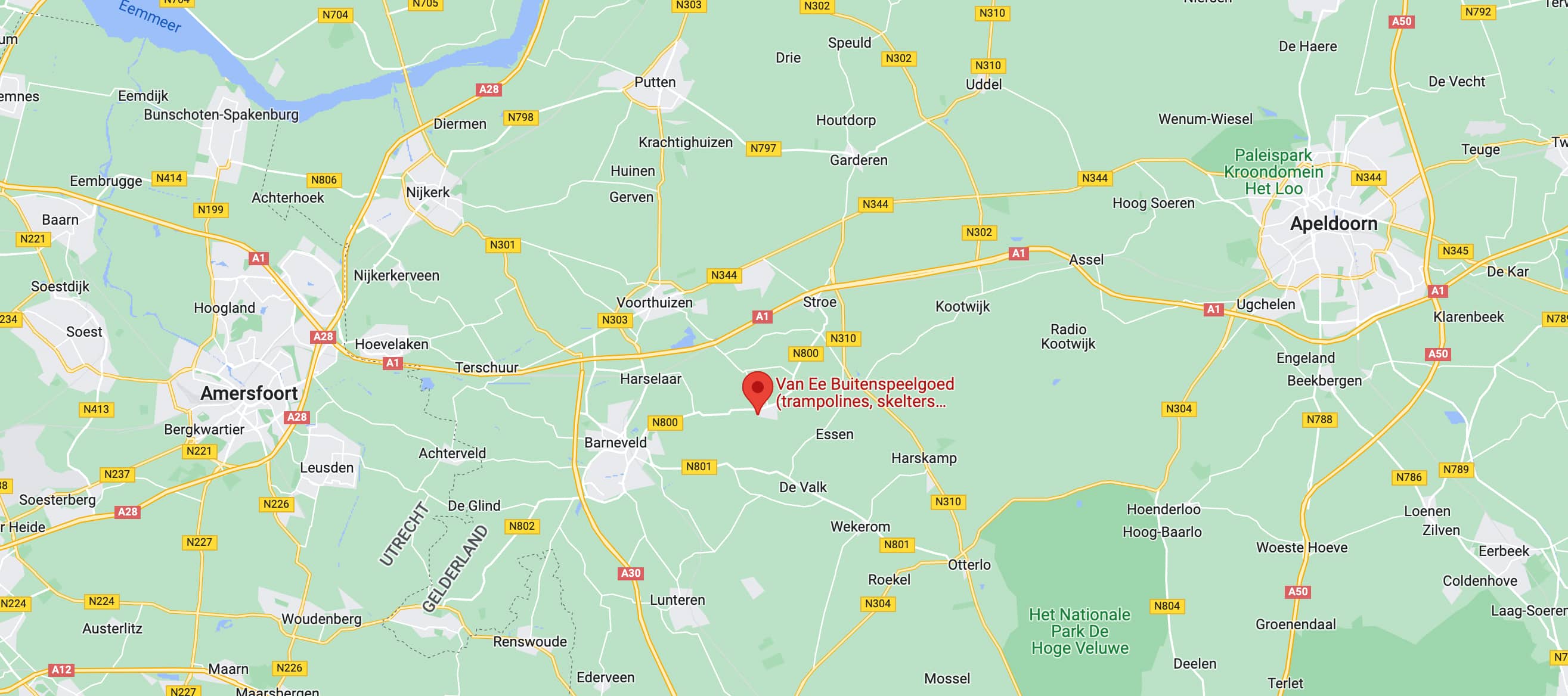locatie skelterwinkel Van Ee