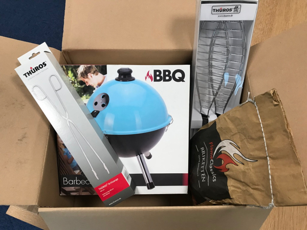 inground trampoline bbq pakket actie