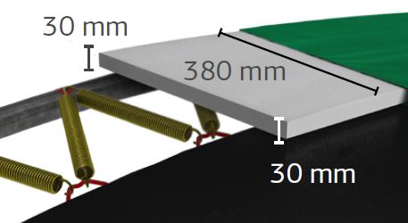 berg champion trampoline rand