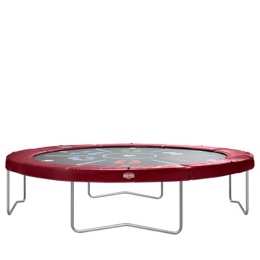 trampoline zonder veiligheidsnet