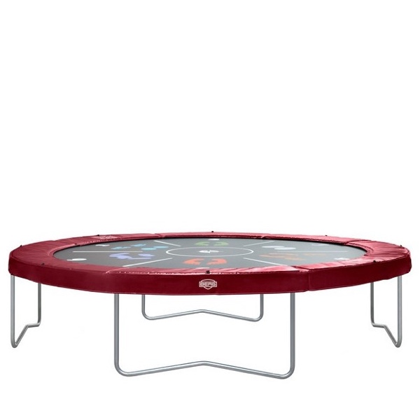 trampoline zonder veiligheidsnet
